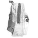 12-inch Clear Mini Backpack - Grey
