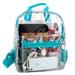 Trailmaker Clear Mini Backpack - Aqua - BagsInBulk.com