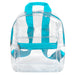 Trailmaker Clear Mini Backpack - Aqua - BagsInBulk.com