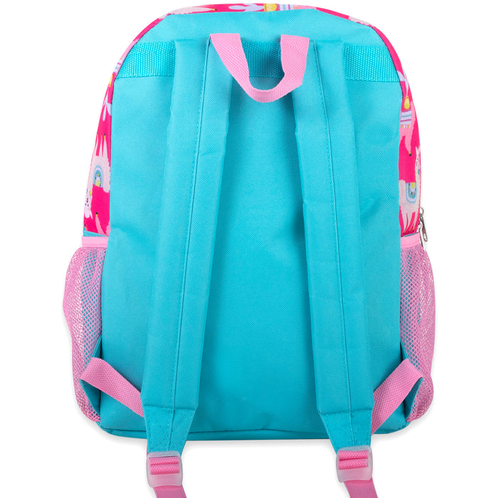 6 In 1 Themed 16 Inch Backpack With Lunch Bag, Water Bottle, Clip, Key Chain & Pencil Case - BagsInBulk.com