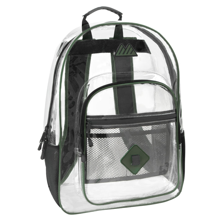 18-Inch Summit Ridge Clear Backpack - BagsInBulk.com