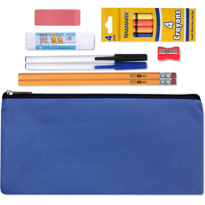 12-Piece School Supply Kit - BagsInBulk.com