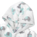 Elephant Print Toddler Robe - White - BagsInBulk.com