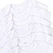 Baby Bodysuit 6-Pack - White Only - BagsInBulk.com