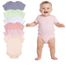 Baby Bodysuit 6-Pack - Girls Colors