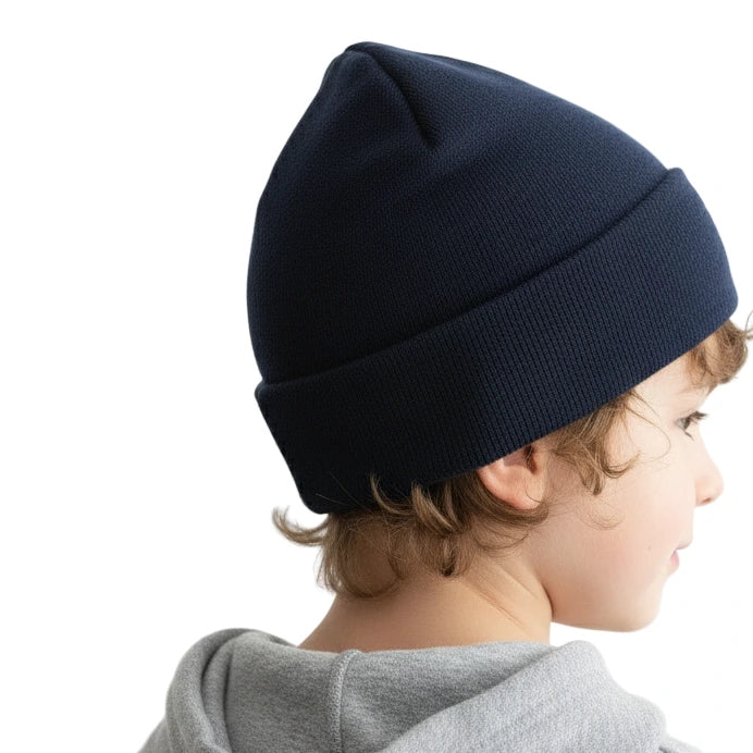 Kids Winter Knit Hat Beanie – 5 Colors - BagsInBulk.com