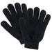 Adult Winter Knit Gloves - Black - BagsInBulk.com