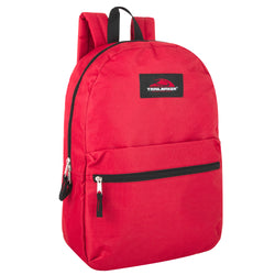 17-Inch Trailmaker Classic Backpack (2024 Model) - Red - BagsInBulk.com