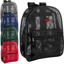 Bulk Premium 17 Inch Mesh Backpack - BagsInBulk.com