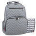 Fisher-Price Signature Morgan Backpack Diaper Bag - 	Grey - BagsInBulk.com