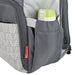 Fisher Price Roll Top Maverick Backpack Diaper Bags - Two Tone Grey - BagsInBulk.com