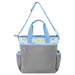 Baby Essentials 3 In 1 Blue Dino Themed Diaper Bag - BagsInBulk.com