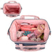 Baby Essentials Two-Tone Wide Opening Diaper Bag Backpack with Changing Pad and Stroller Straps - BagsInBulk.com