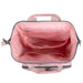 Baby Essentials Two-Tone Wide Opening Diaper Bag Backpack with Changing Pad and Stroller Straps - BagsInBulk.com