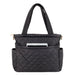 Baby Essentials Quilted Diaper Bag Tote 2 Piece Set - BagsInBulk.com