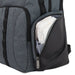 Baby Essentials Two Tone Diaper Bag Backpack w Changing Pad - Grey - BagsInBulk.com