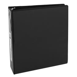 2 Inch Heavy Duty Binder - Black - BagsInBulk.com