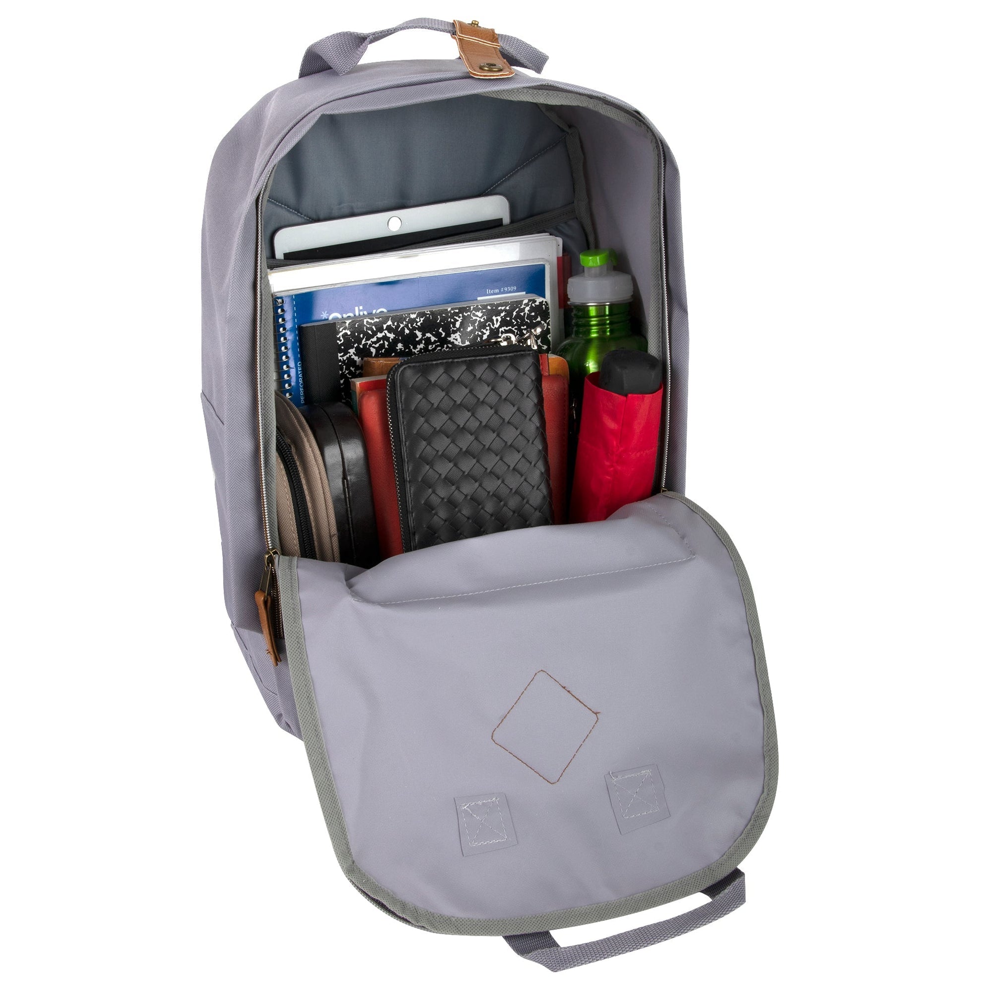 24-pack Bulk Collegiate Double Handle Backpack with Laptop Sleeve ...