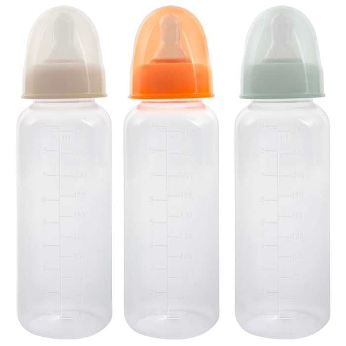 Baby Bottle 8 oz. - Assorted Colors - BagsInBulk.com