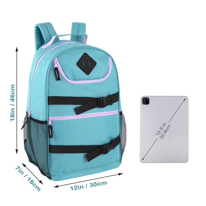 18-Inch Bulk Double Buckle Backpack