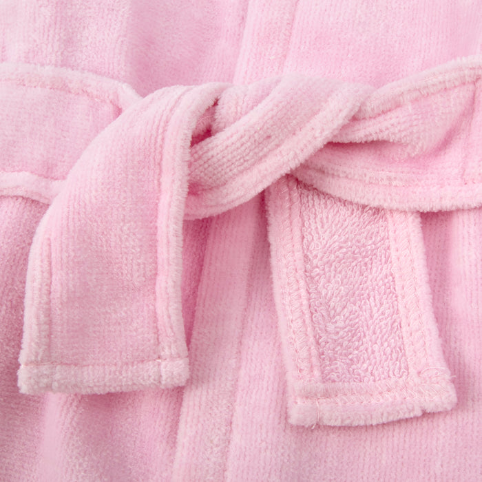 Baby Essentials Themed Velour Hooded Bathrobe