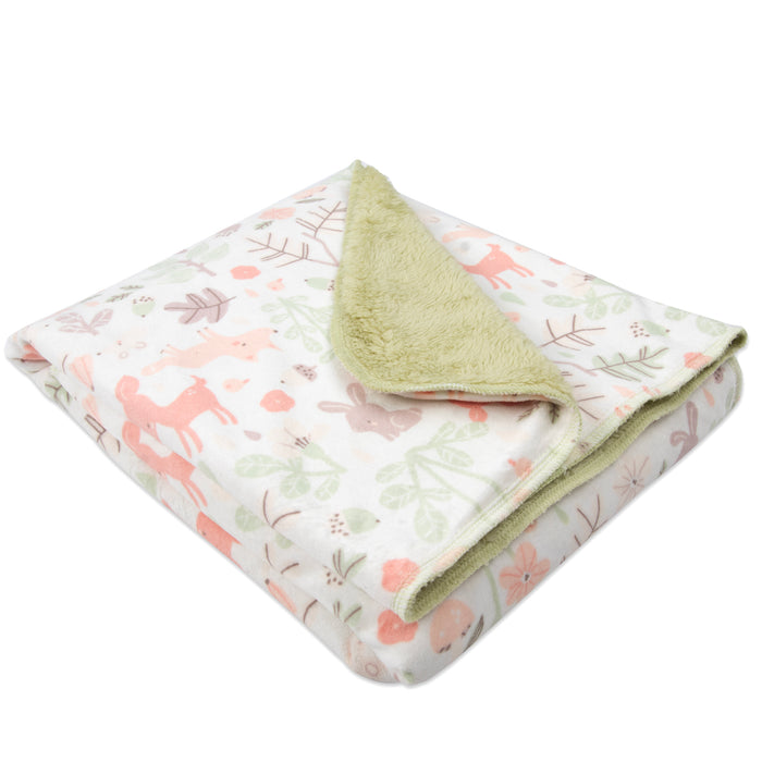 Baby Plush & Sherpa Blankets 35" x 30" - Single Prints - BagsInBulk.com