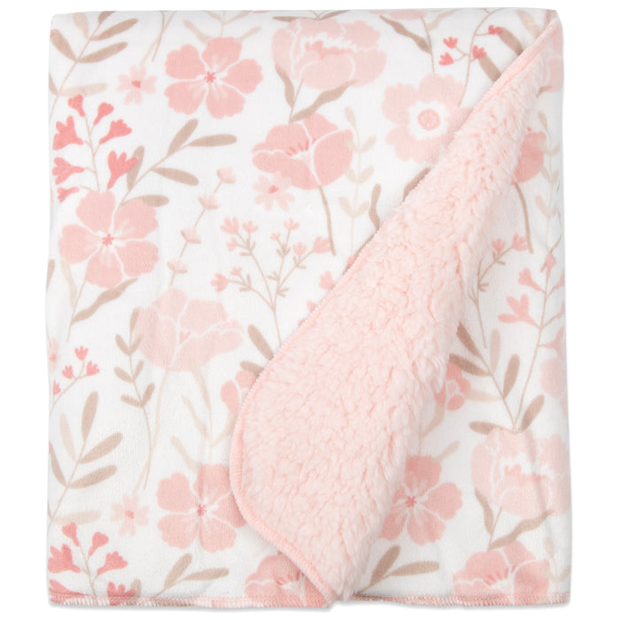 Baby Plush & Sherpa Blankets 35" x 30" - Single Prints - BagsInBulk.com