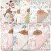 Baby Plush & Sherpa Blankets 35" x 30" - Single Prints - BagsInBulk.com