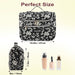 U-Zip Cosmetic Mini Bag - Daisy Print - BagsInBulk.com