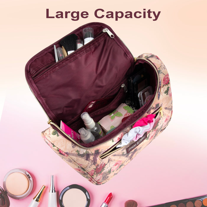 U-Zip Cosmetic Mini Bag - Butterfly Print - BagsInBulk.com