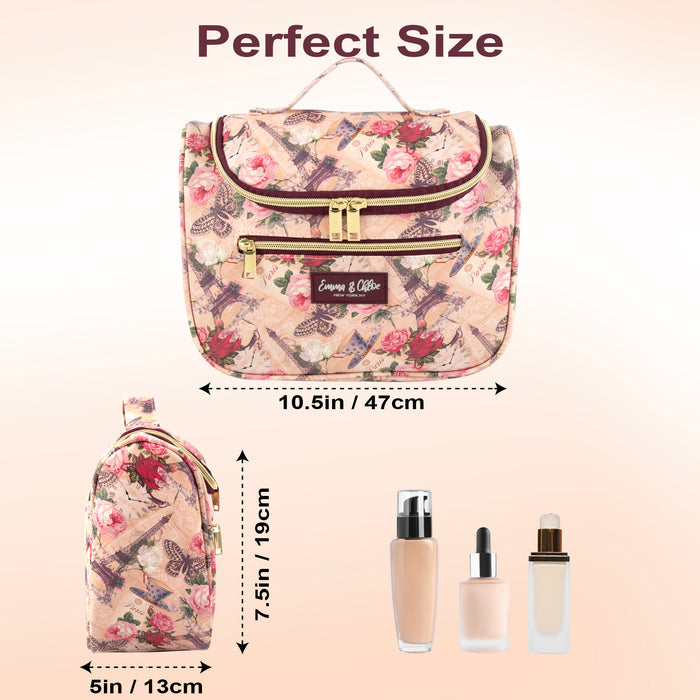 U-Zip Cosmetic Mini Bag - Butterfly Print - BagsInBulk.com