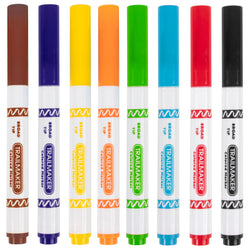 Broad Tip Colored Markers - 8 Pack - BagsInBulk.com