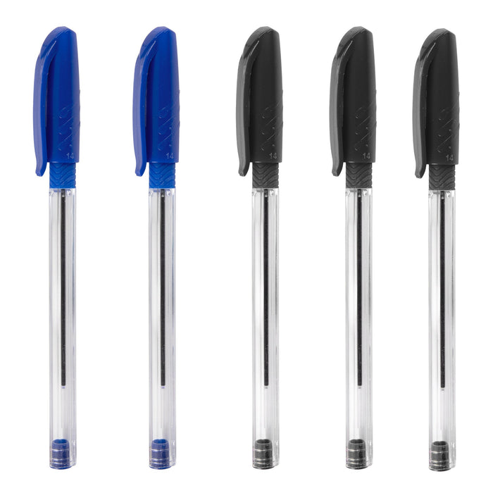 Wholesale Elite Point Grip Pen 5-Pack - BagsInBulk.com