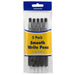 Bulk 5-pack Click Action Pens with Comfort Grip - BagsInBulk.com