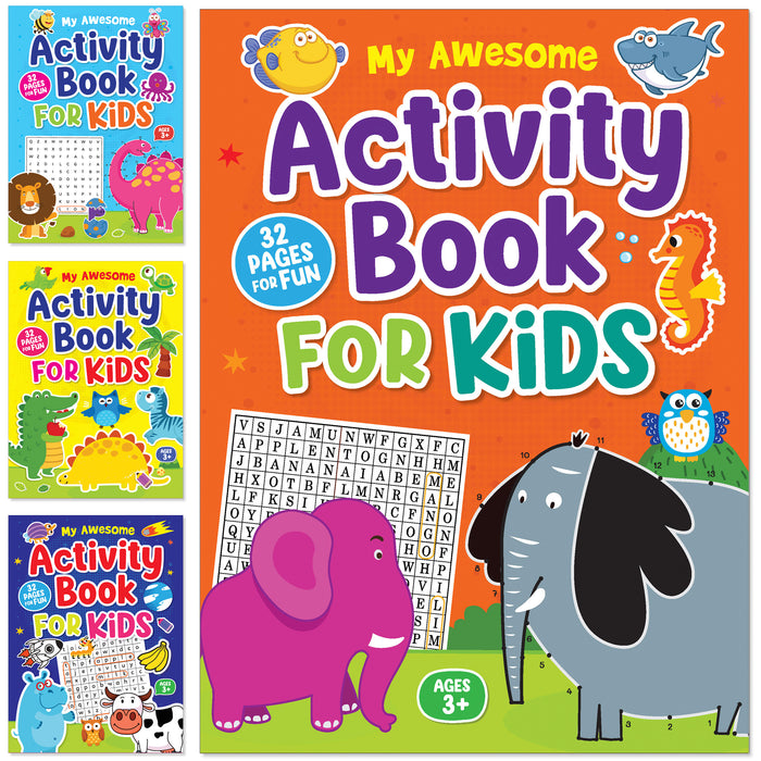Activity Book Tracing (Tracing & Coloring Pages) - BagsInBulk.com
