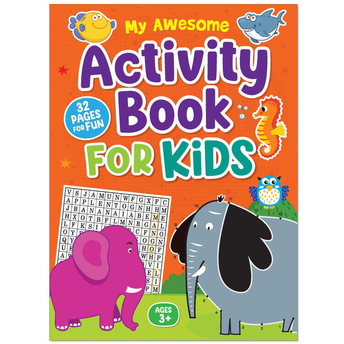 Activity Book Tracing (Tracing & Coloring Pages) - BagsInBulk.com