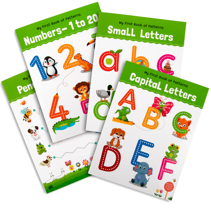 Activity Book for Kids with ABCs & Numbers Lessons