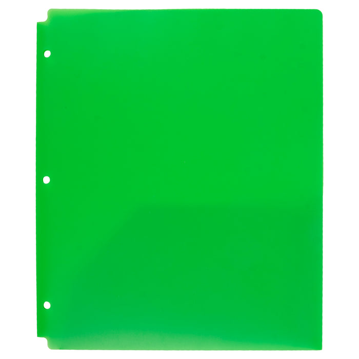 Translucent Matte 2-Pocket Poly Folders