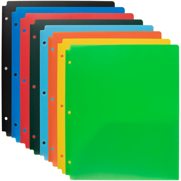 Translucent Matte 2-Pocket Poly Folders