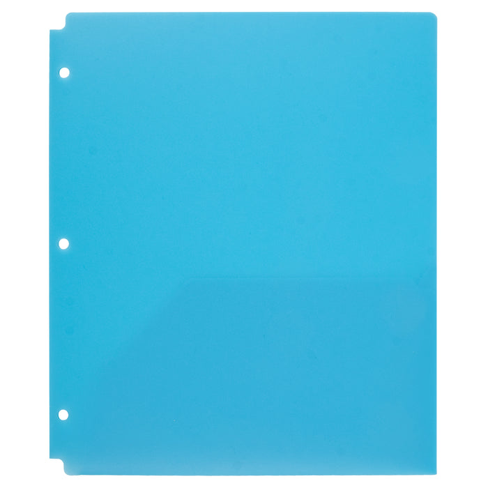 Translucent Matte 2-Pocket Poly Folders