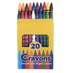 Wholesale 20 Pack of Crayons - 