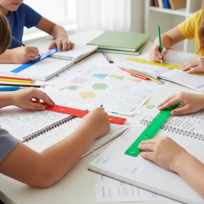 Bulk Plastic 12-Inch Rulers