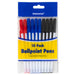 Wholesale Pens 10-Pack in 3 colors - BagsInBulk.com