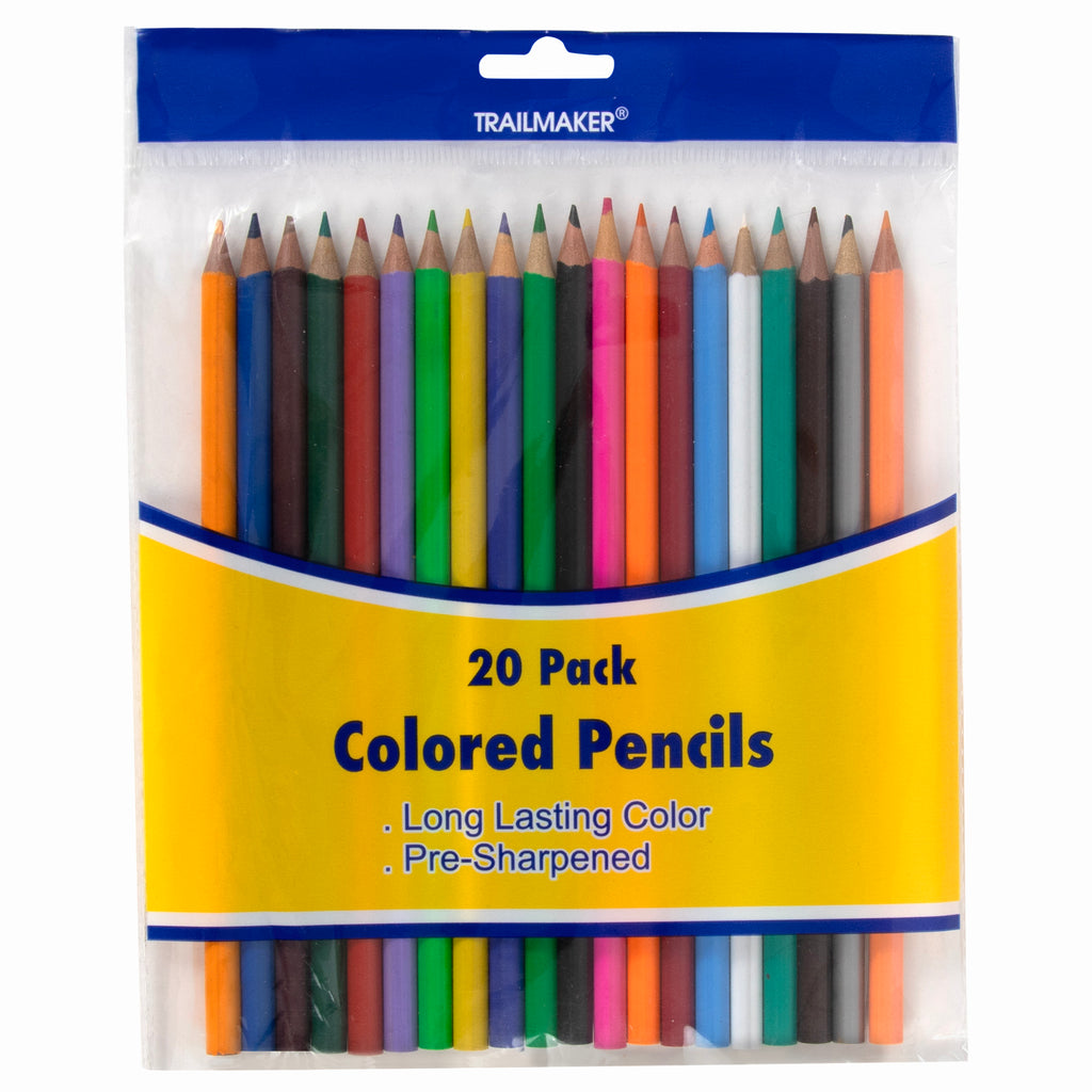 24-pack Bulk Colored Pencils 20-pack — BagsInBulk.com