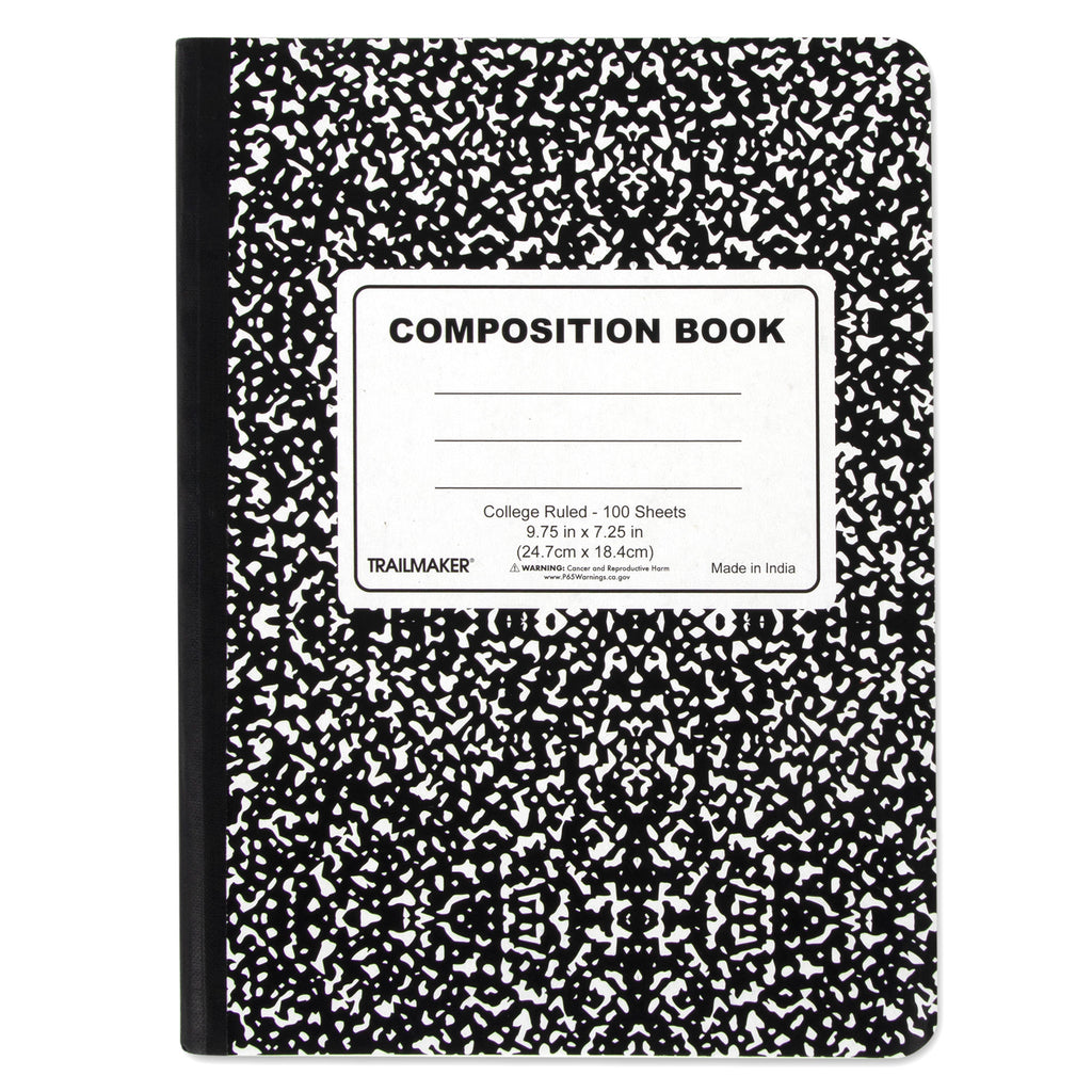 thumbnail image 2 of 12 Pack Wide Ruled Composition Notebooks – 100 Sheets/200 Pages – Back To School 2 of 5