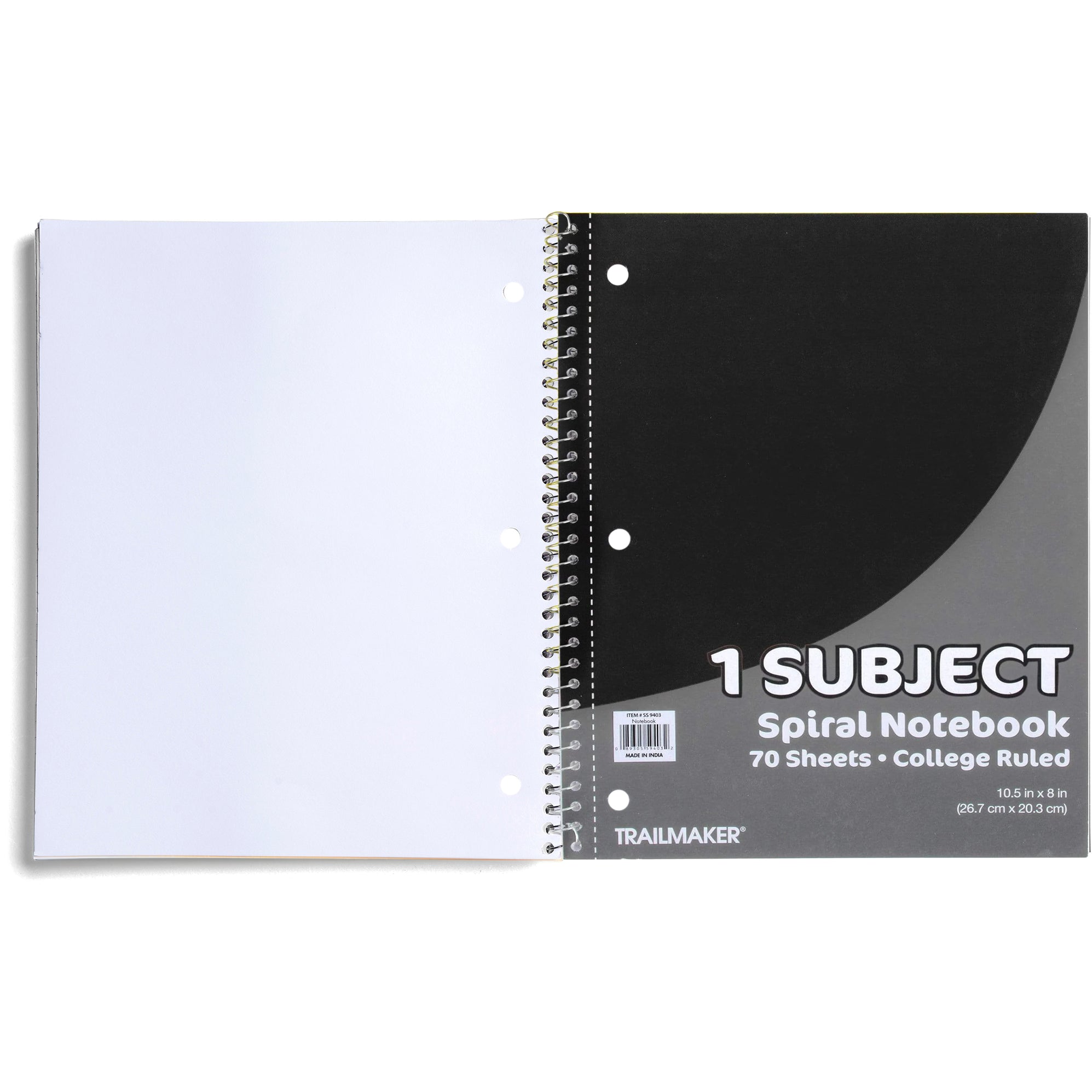 50-pack Bulk 1-Subject Notebooks, College Ruled, 70 Sheets — BagsInBulk.com
