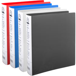 2 Inch Flexible Binder - Assorted Colors - BagsInBulk.com