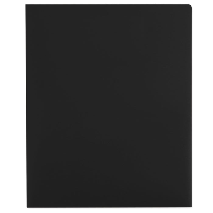 Wholesale Heavy Duty Plastic Folder - 5 Color Assortment - 