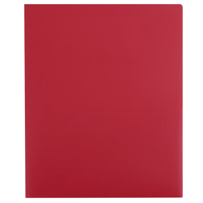Wholesale Heavy Duty Plastic Folder - 5 Color Assortment - 