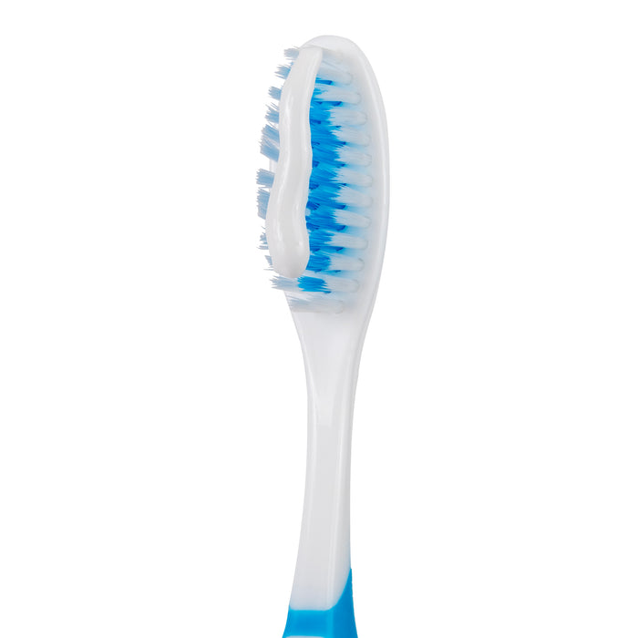 Wholesale 46 Bristle Head Adult Toothbrush - 4 Colors